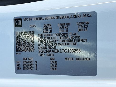 New 2026 Chevrolet Silverado 1500 W/T image 17