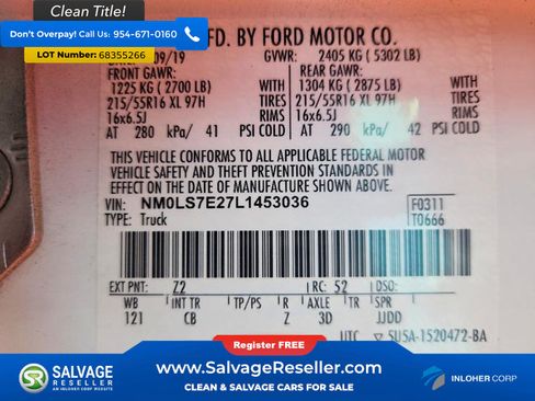Used 2020 Ford Transit Connect XL FWD image 17