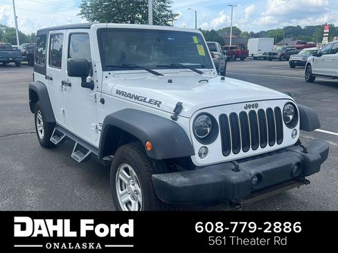 Used 2017 Jeep Wrangler Unlimited Sport w/ Max Tow Package AWD/4WD image 1