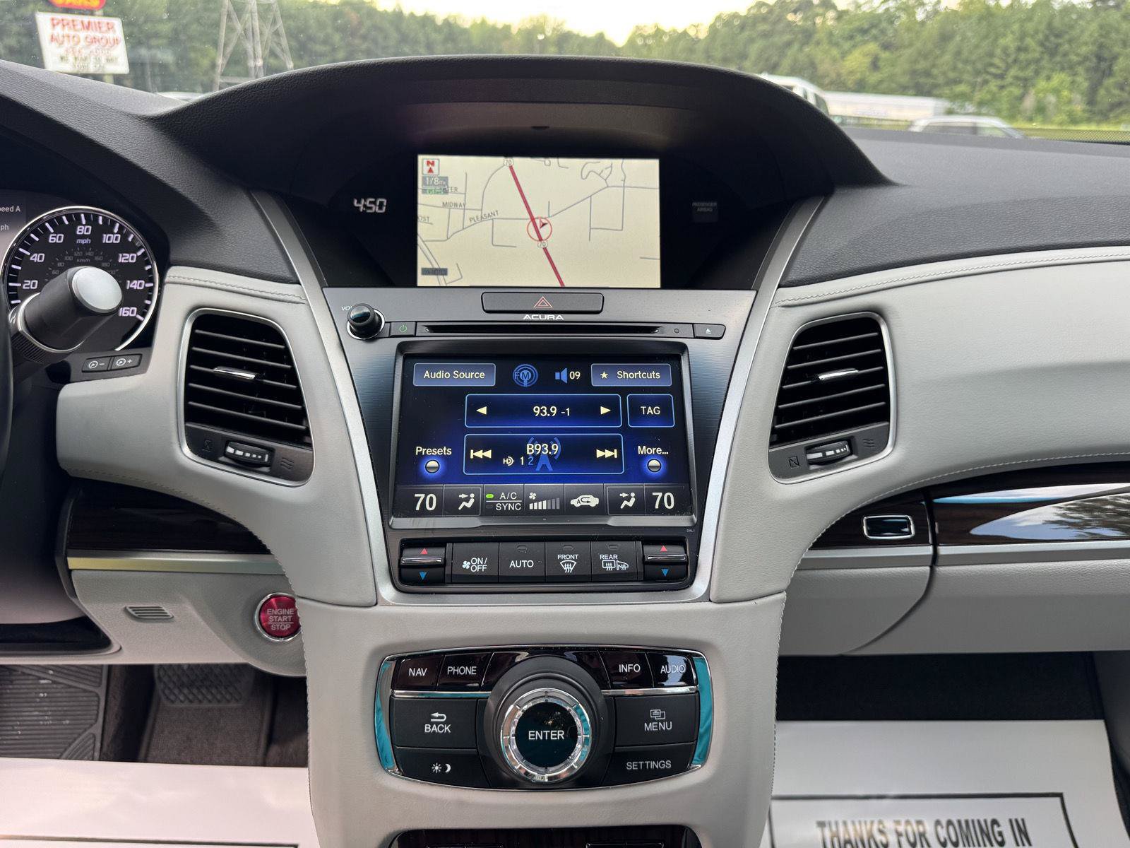 Used 2014 Acura RLX w/ Advance Package FWD image 4