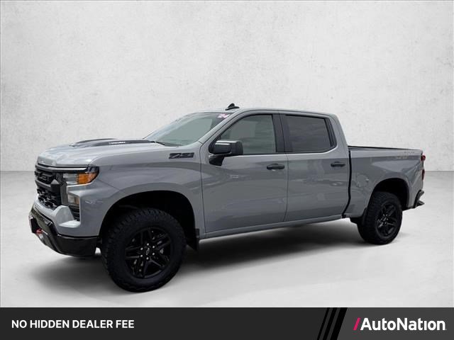 Used 2024 Chevrolet Silverado 1500 Custom Trail Boss w/ LPO, Dark Essentials Package AWD/4WD image 1