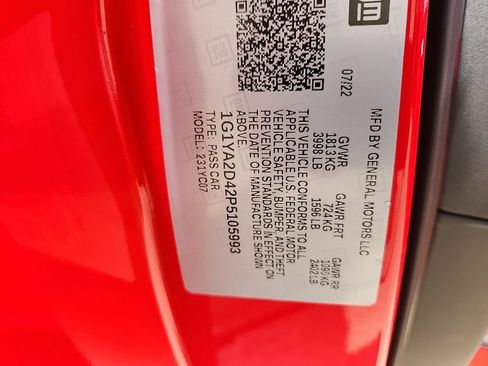 Used 2023 Chevrolet Corvette Stingray Coupe w/ 1LT RWD image 7