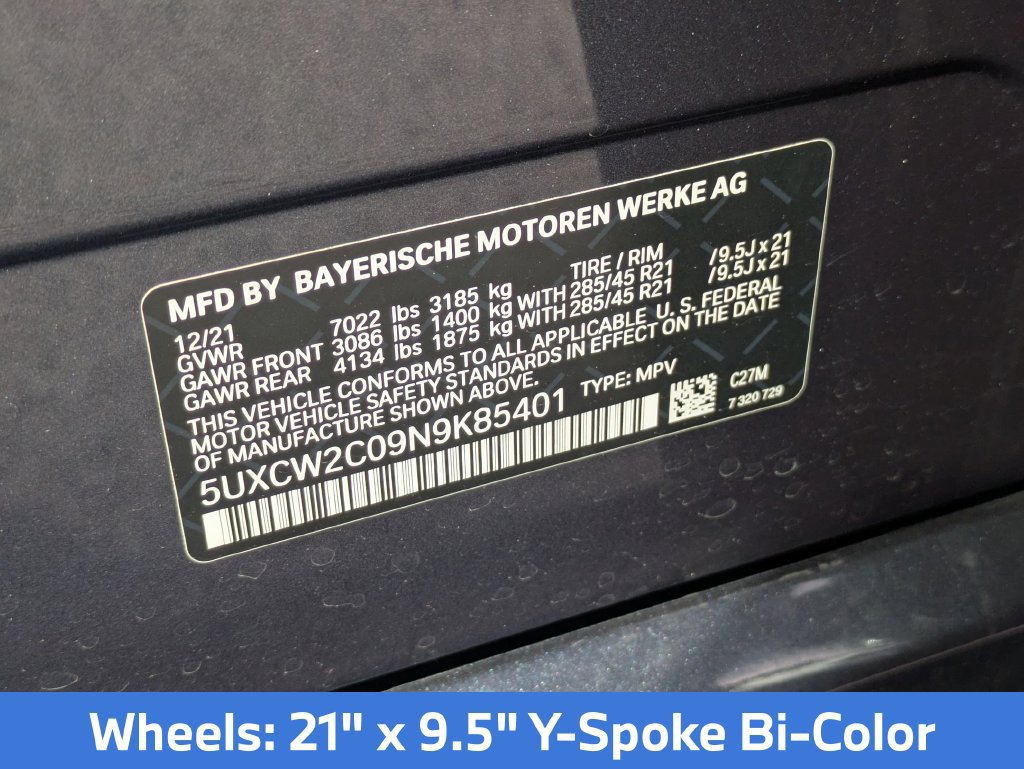 Used 2022 BMW X7 xDrive40i w/ M Sport Package AWD/4WD image 33