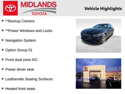 Used 2025 Genesis G70 2.5T image 2