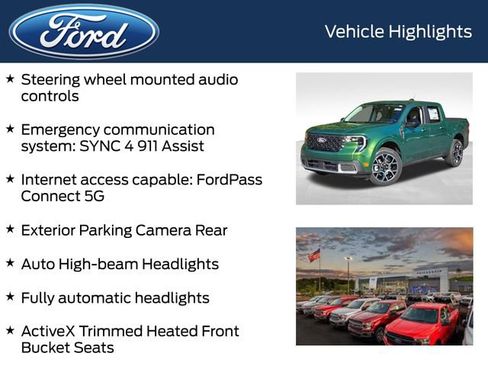 New 2025 Ford Maverick Lariat w/ 4K Tow Package AWD/4WD image 8