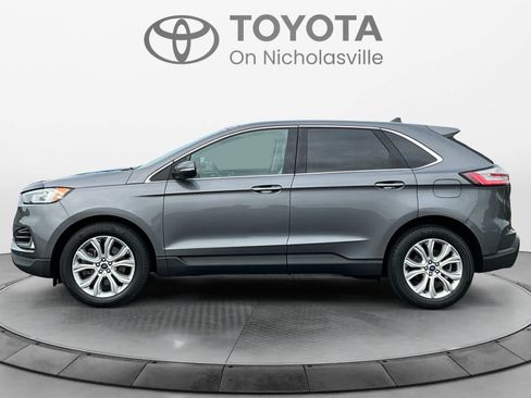 Used 2021 Ford Edge Titanium w/ Cargo Accessory Package FWD image 2