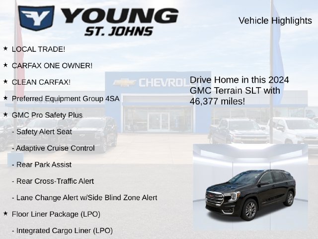 Used 2024 GMC Terrain SLT w/ LPO, Floor Liner Package AWD/4WD image 5