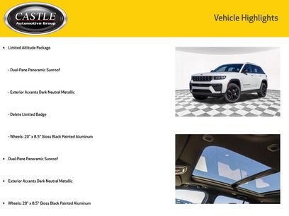 New 2026 Jeep Grand Cherokee Limited w/ Limited Altitude Package