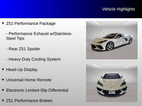 Used 2020 Chevrolet Corvette Stingray Premium Cpe w/ 3LT Preferred Equipment Group RWD image 24