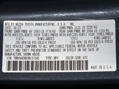Used 2025 MAZDA CX-50 AWD 2.5 Hybrid w/ Premium Pkg image 39