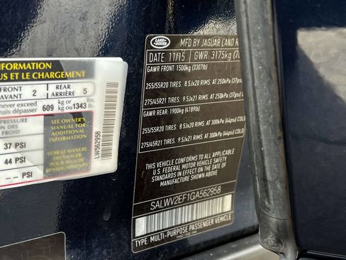 Used 2016 Land Rover Range Rover Sport Autobiography image 25