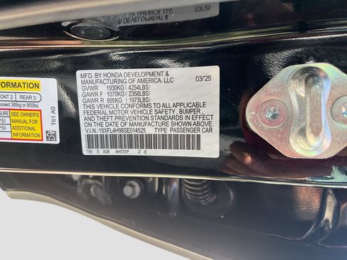 Used 2025 Honda Civic Sport Touring image 31