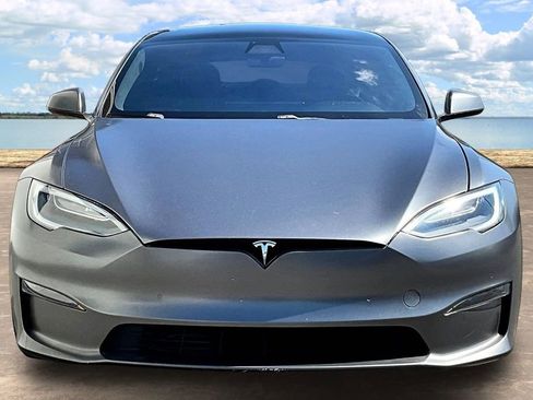Used 2021 Tesla Model S Plaid AWD/4WD image 2
