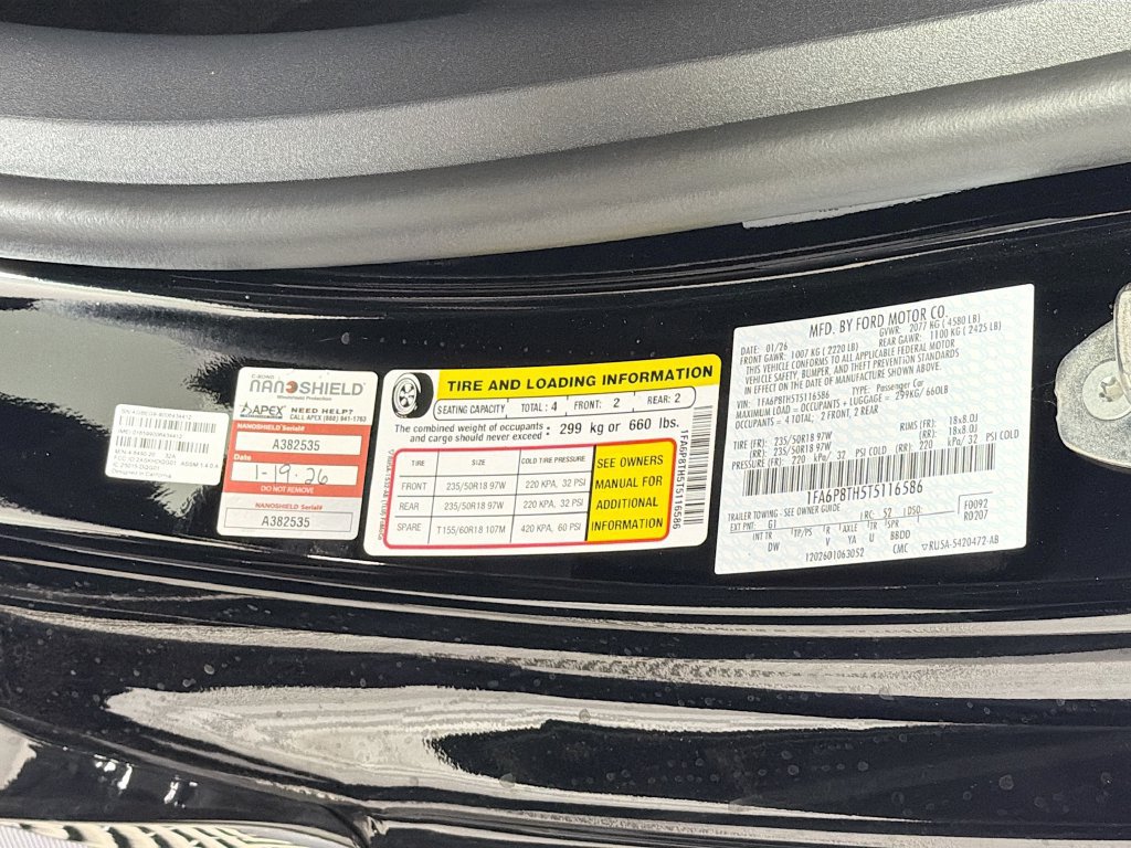 Certified 2026 Ford Mustang Coupe RWD image 29