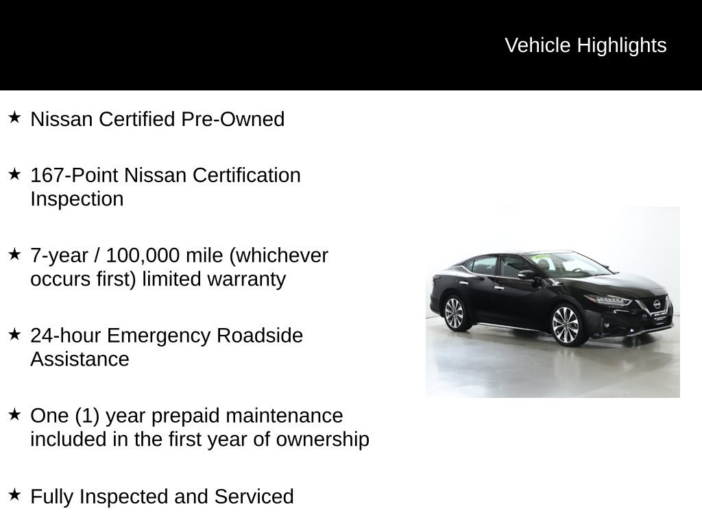 Used 2023 Nissan Maxima Platinum w/ Sport Mat Group FWD image 4