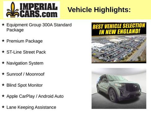 Used 2025 Ford Explorer ST-Line w/ Premium Package image 3