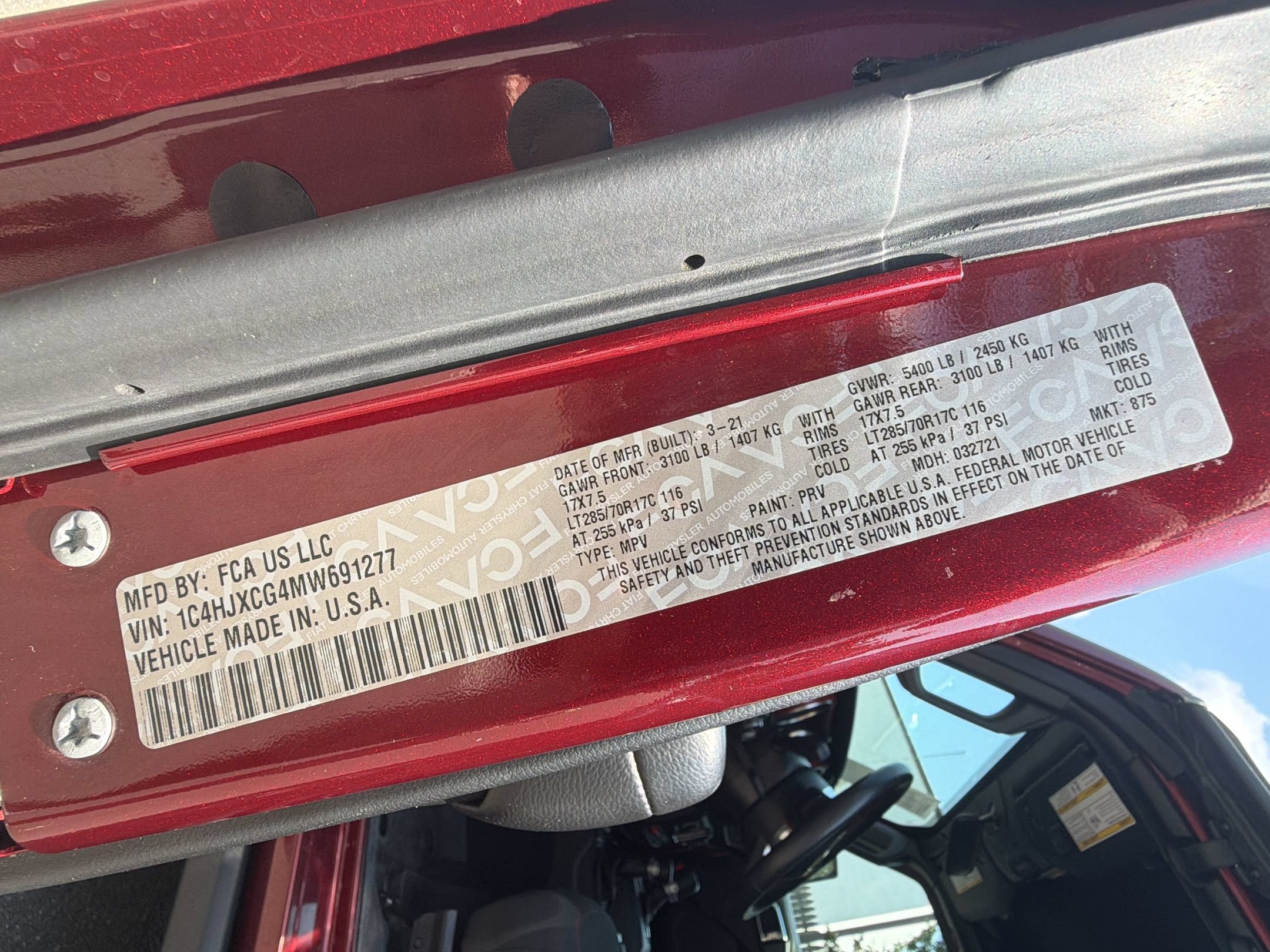 Used 2021 Jeep Wrangler Rubicon w/ Safety Group AWD/4WD image 27