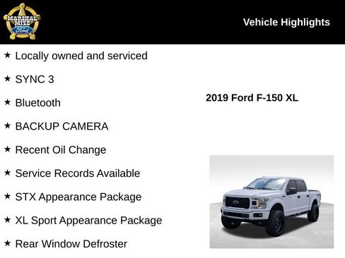 Used 2019 Ford F150 XL w/ Equipment Group 101A Mid RWD image 2
