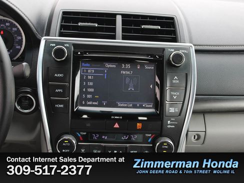 Used 2016 Toyota Camry XLE w/ Moonroof Package FWD image 14