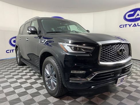 Used 2022 INFINITI QX80 Luxe w/ Cargo Package AWD/4WD image 1