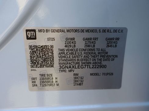 New 2026 Chevrolet Equinox RS w/ Convenience Package III image 46