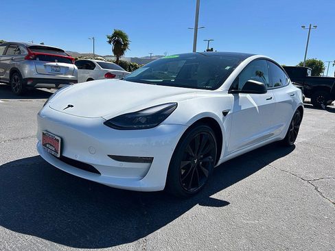 Used 2021 Tesla Model 3 Long Range AWD/4WD image 3