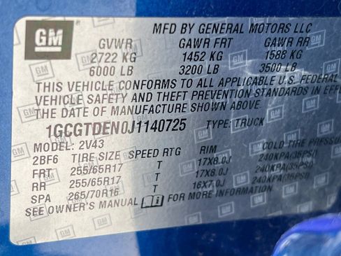 Used 2018 Chevrolet Colorado Z71 AWD/4WD image 24
