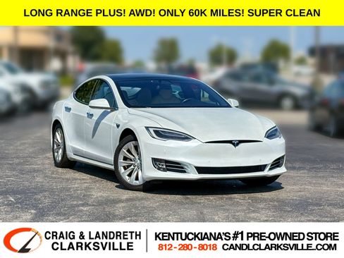 Used 2020 Tesla Model S Long Range Plus AWD/4WD image 1