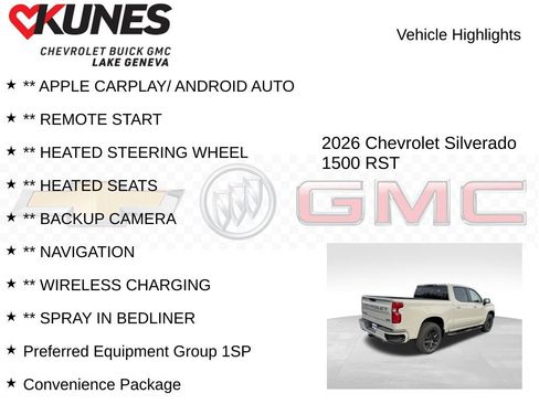 New 2026 Chevrolet Silverado 1500 RST image 2