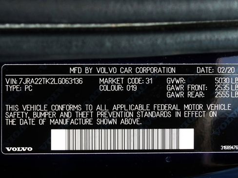 Used 2020 Volvo S60 T6 Momentum AWD/4WD image 31
