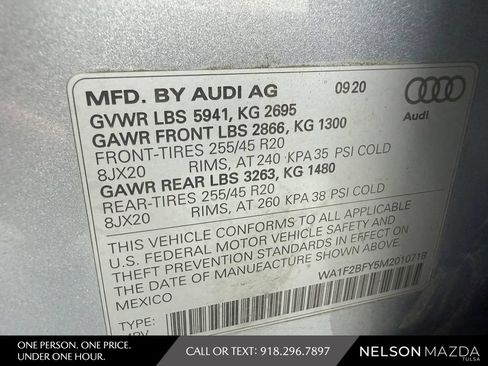 Used 2021 Audi Q5 e Prestige AWD/4WD image 57