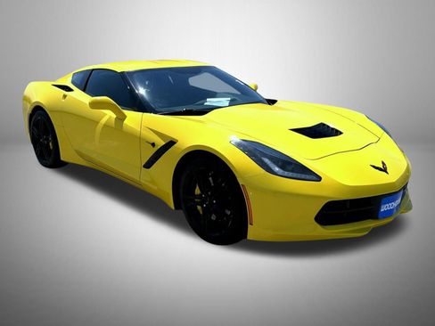 Certified 2016 Chevrolet Corvette Stingray Coupe w/ Carbon Flash Badge Package RWD image 4