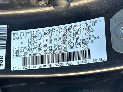 Used 2013 Toyota Tacoma PreRunner RWD image 21