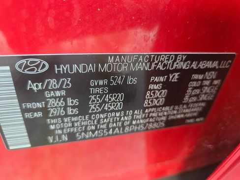 Used 2023 Hyundai Santa Fe Calligraphy image 13