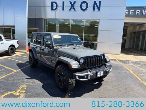 Used 2019 Jeep Wrangler Unlimited Sahara AWD/4WD image 1