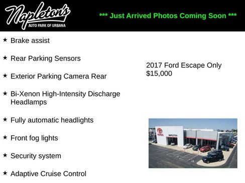 Used 2017 Ford Escape Titanium w/ Equipment Group 301A image 2