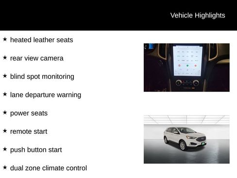 Certified 2023 Ford Edge SEL w/ Convenience Package AWD/4WD image 11