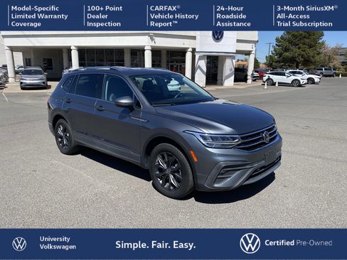 Certified 2022 Volkswagen Tiguan SE FWD image 1