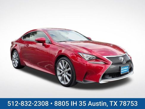 Used 2015 Lexus RC 350 w/ Navigation System Package RWD image 1