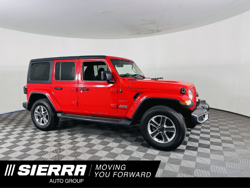 Used 2021 Jeep Wrangler Unlimited Sahara AWD/4WD image 1