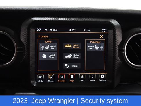Used 2023 Jeep Wrangler Unlimited Sahara w/ Cold Weather Group AWD/4WD image 22