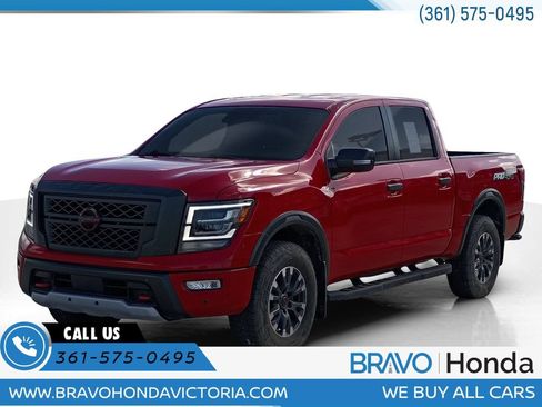 Used 2023 Nissan Titan PRO-4X w/ Pro-4x Convenience Package AWD/4WD image 1
