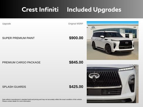 Certified 2026 INFINITI QX80 Autograph w/ Premium Cargo Package AWD/4WD image 5