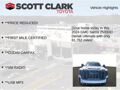 Used 2024 GMC Sierra 2500 Denali Ultimate w/ Max Trailering Package AWD/4WD image 11