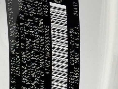 Used 2023 Toyota Camry TRD w/ TRD Package w/JBL Audio image 30