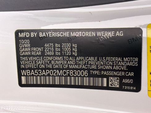 Used 2021 BMW 430i Coupe w/ Premium Package RWD image 24