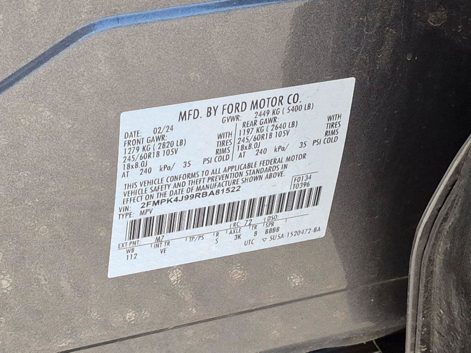 Used 2024 Ford Edge SEL AWD/4WD image 10