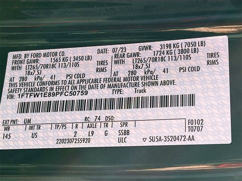 Used 2023 Ford F150 XLT w/ Equipment Group 302A High image 32