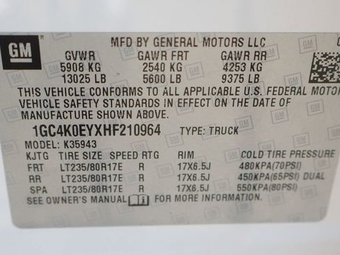 Used 2017 Chevrolet Silverado 3500 LTZ w/ Duramax Plus Package image 63