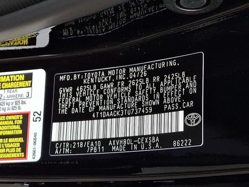 Used 2026 Toyota Camry SE w/ Convenience Package FWD image 15